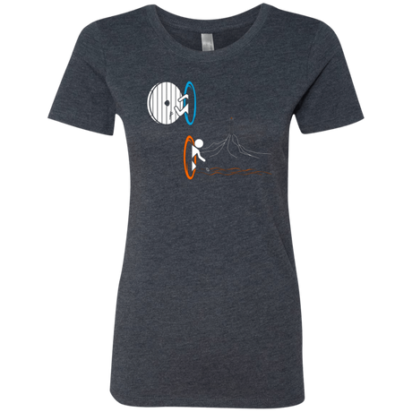 T-Shirts Vintage Navy / Small Not a Simply Portal Women's Triblend T-Shirt