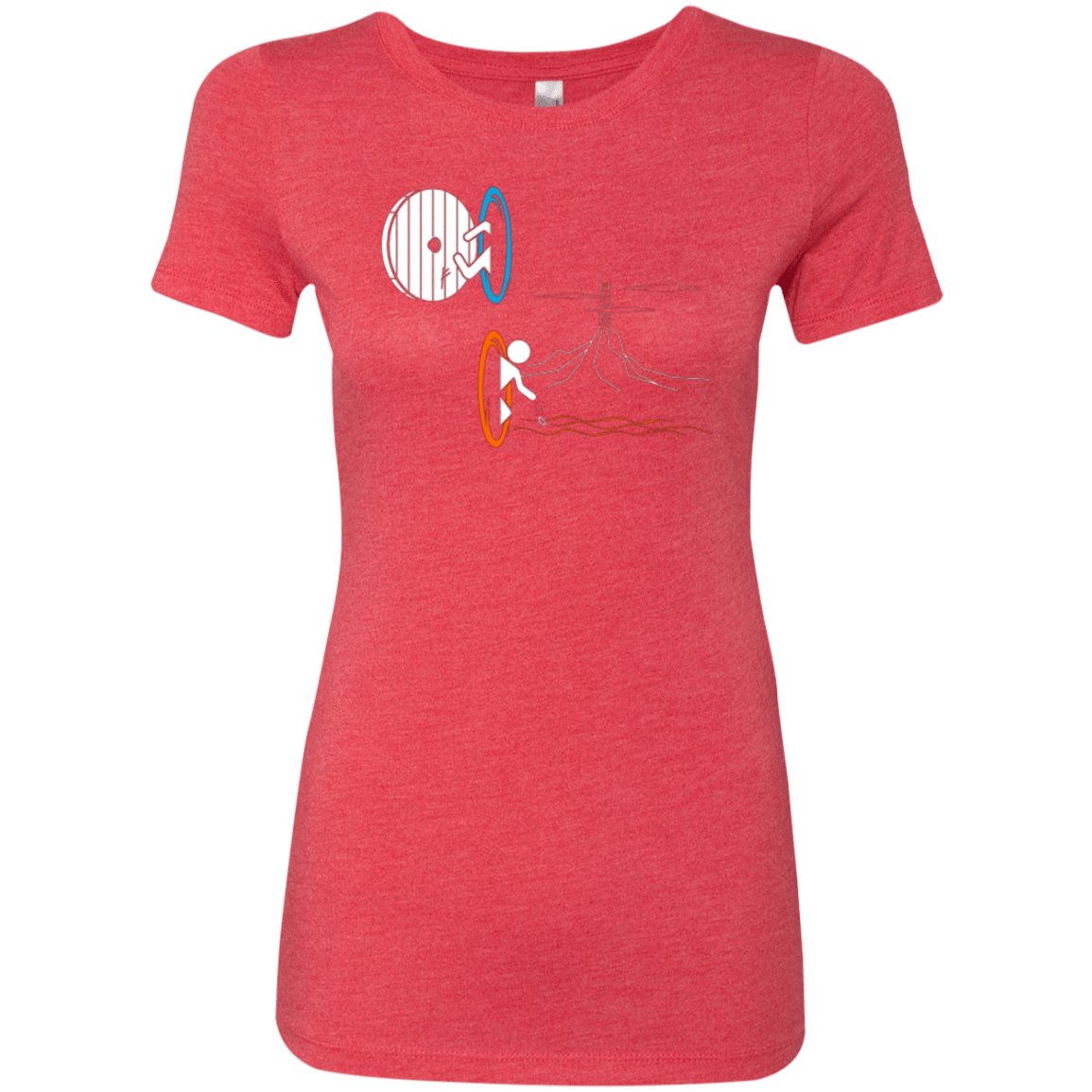 T-Shirts Vintage Red / Small Not a Simply Portal Women's Triblend T-Shirt