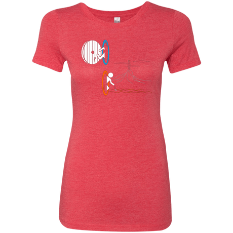 T-Shirts Vintage Red / Small Not a Simply Portal Women's Triblend T-Shirt