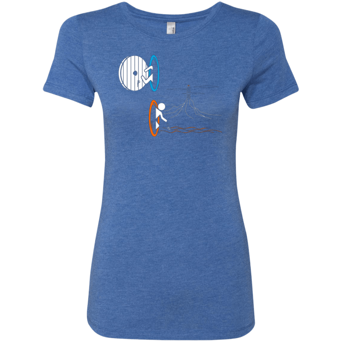 T-Shirts Vintage Royal / Small Not a Simply Portal Women's Triblend T-Shirt