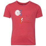 T-Shirts Vintage Red / YXS Not a Simply Portal Youth Triblend T-Shirt