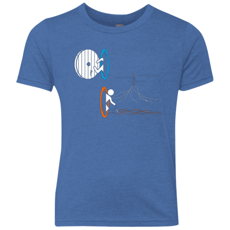 T-Shirts Vintage Royal / YXS Not a Simply Portal Youth Triblend T-Shirt