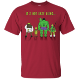 T-Shirts Cardinal / Small Not Easy Being Green T-Shirt