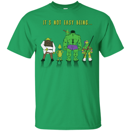 T-Shirts Irish Green / Small Not Easy Being Green T-Shirt