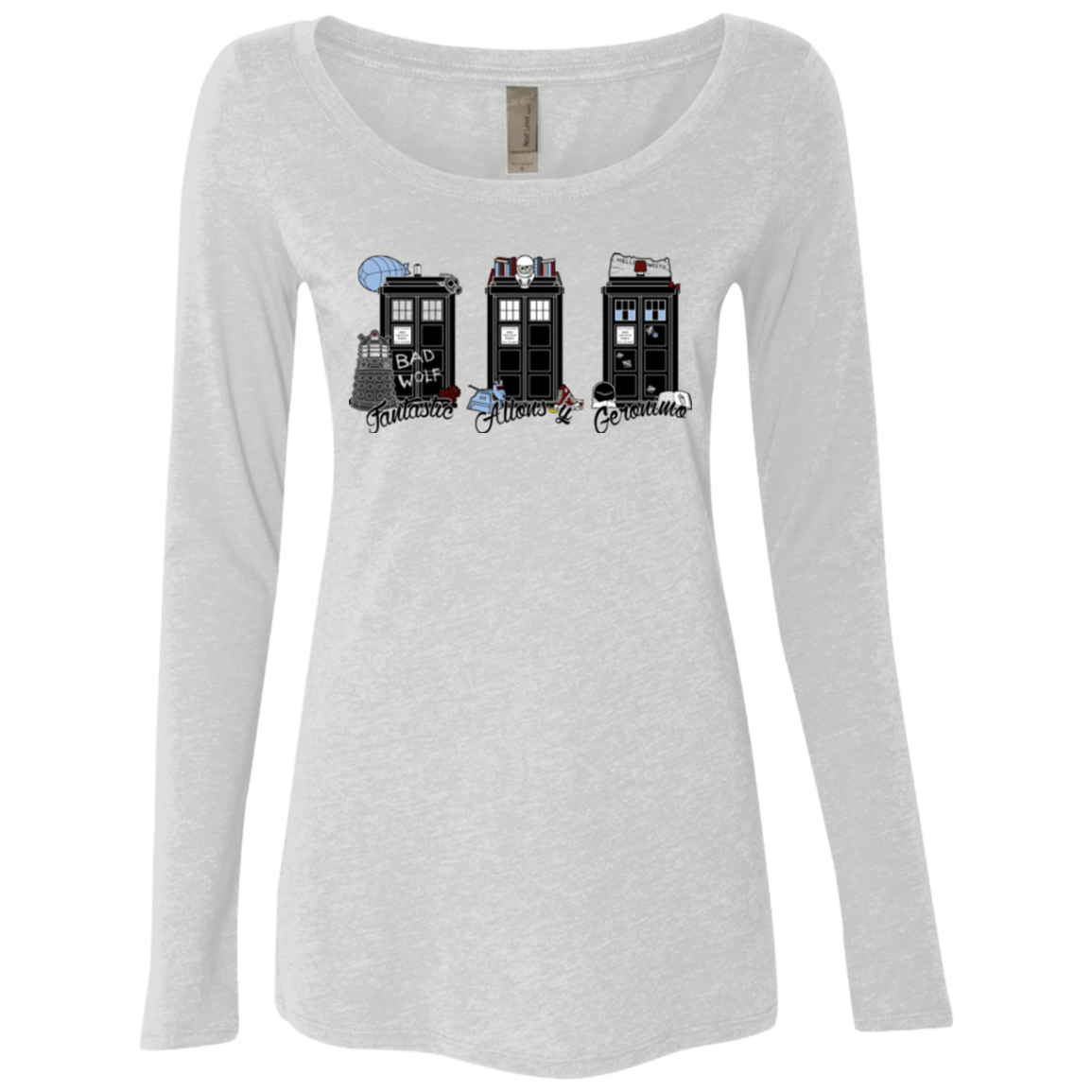 T-Shirts Heather White / Small Not Forgotten Women's Triblend Long Sleeve Shirt