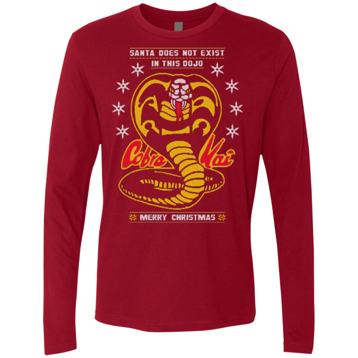 T-Shirts Cardinal / Small NOT IN THIS DOJO Men's Premium Long Sleeve