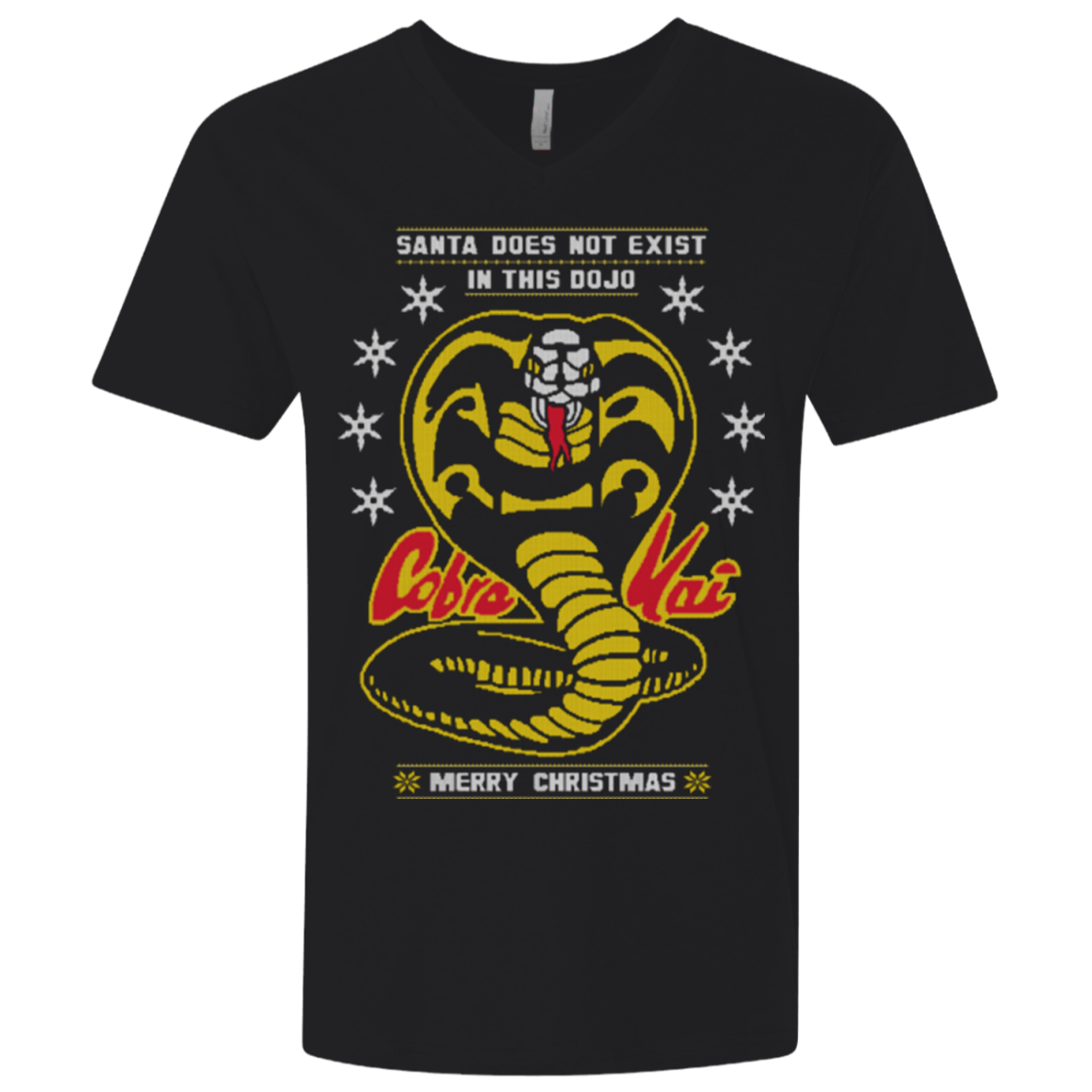 T-Shirts Black / X-Small NOT IN THIS DOJO Men's Premium V-Neck