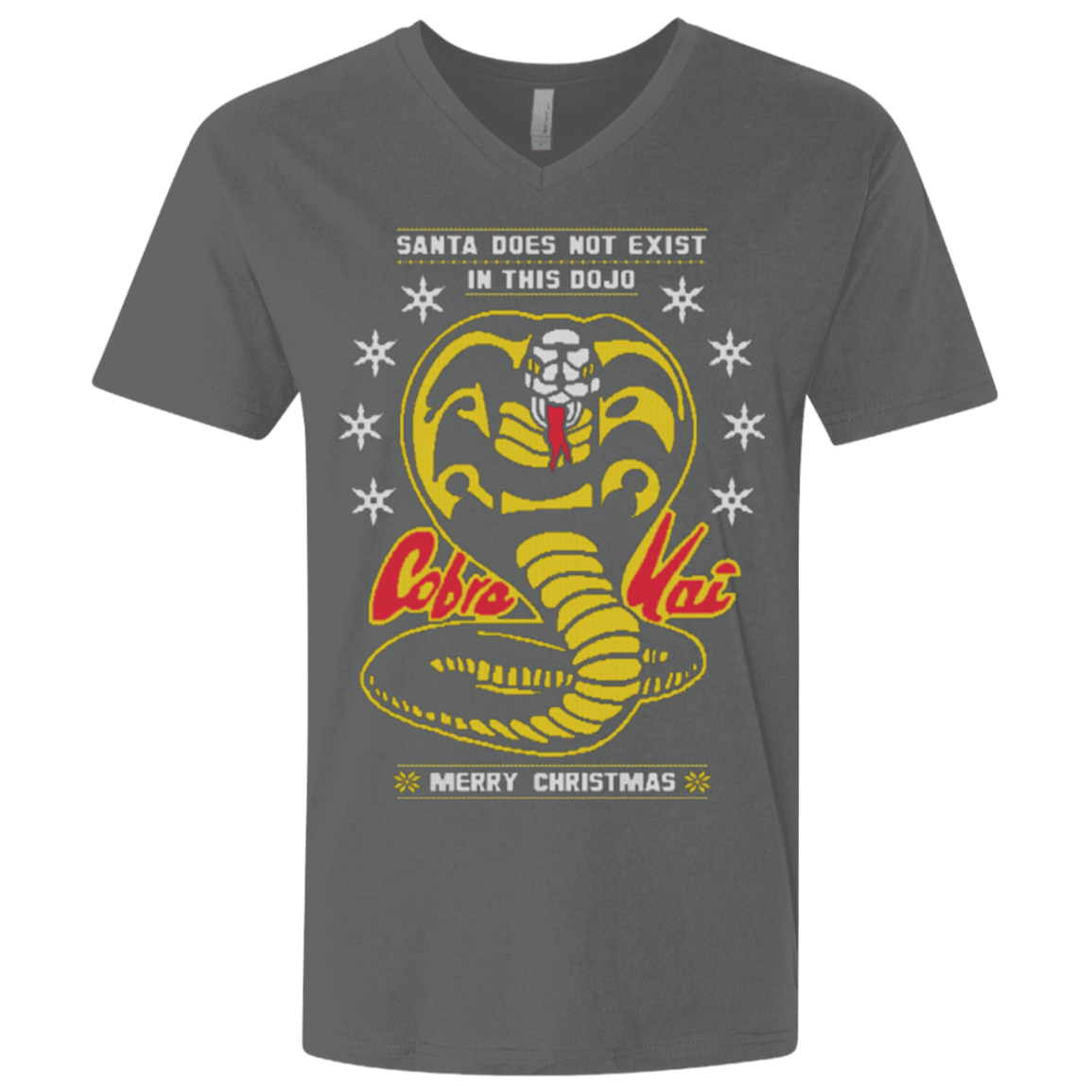 T-Shirts Heavy Metal / X-Small NOT IN THIS DOJO Men's Premium V-Neck