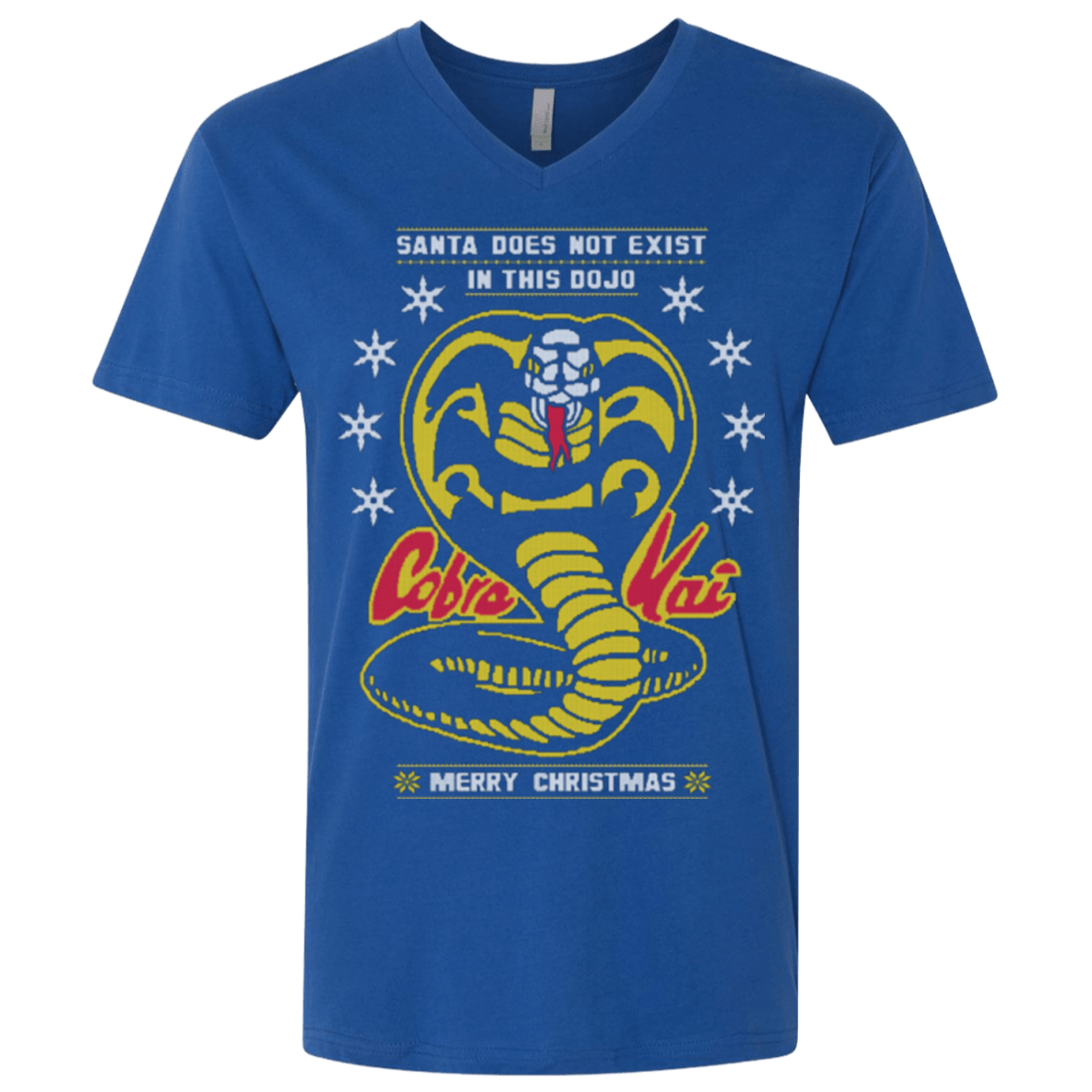 T-Shirts Royal / X-Small NOT IN THIS DOJO Men's Premium V-Neck