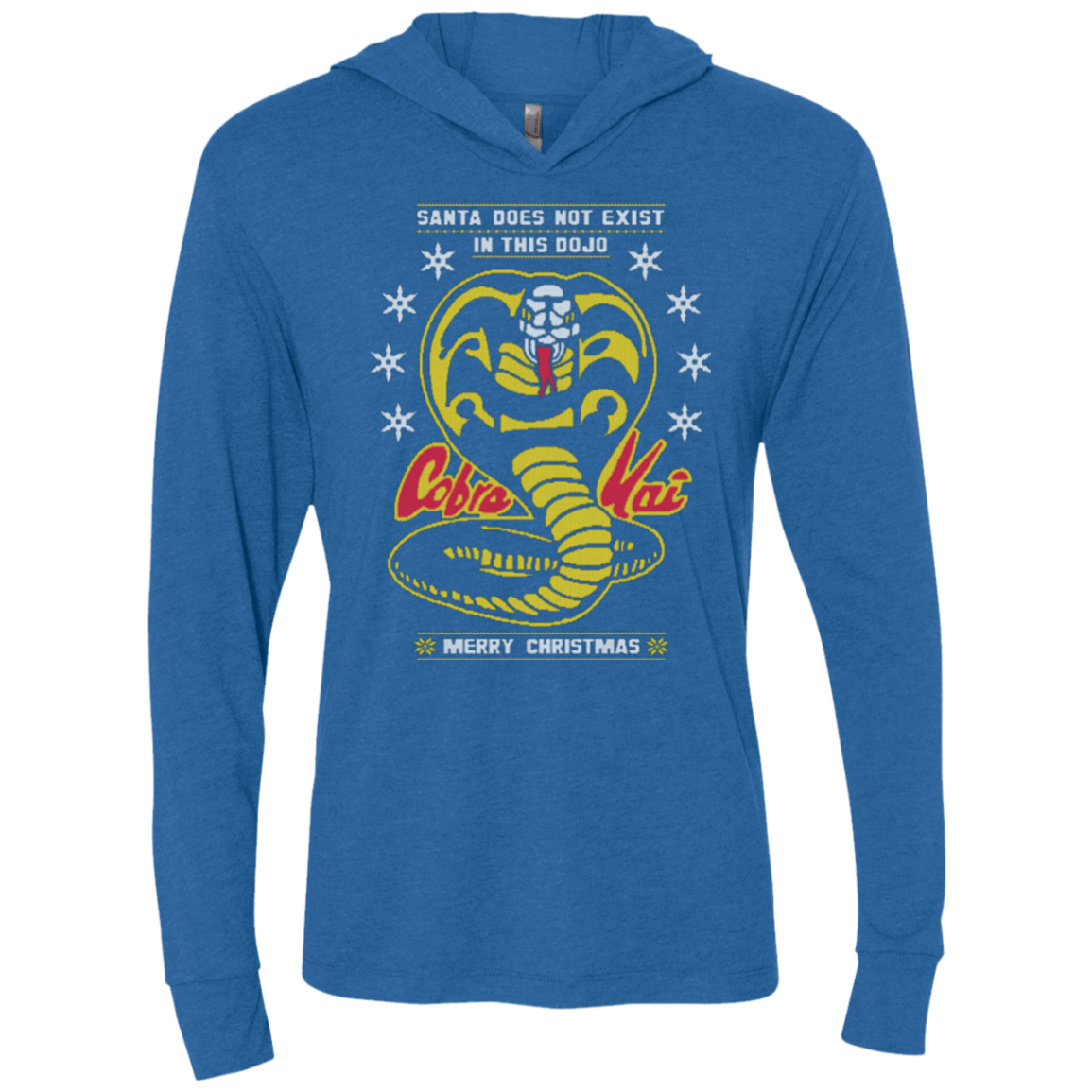 T-Shirts Vintage Royal / X-Small NOT IN THIS DOJO Triblend Long Sleeve Hoodie Tee
