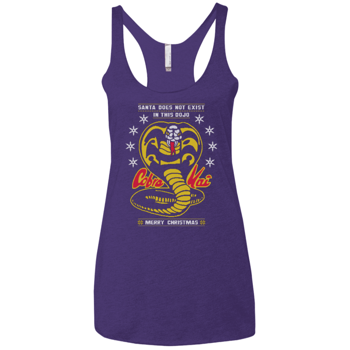 T-Shirts Purple / X-Small NOT IN THIS DOJO Women's Triblend Racerback Tank
