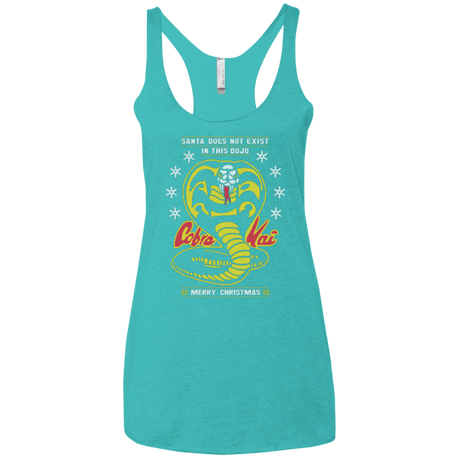 T-Shirts Tahiti Blue / X-Small NOT IN THIS DOJO Women's Triblend Racerback Tank