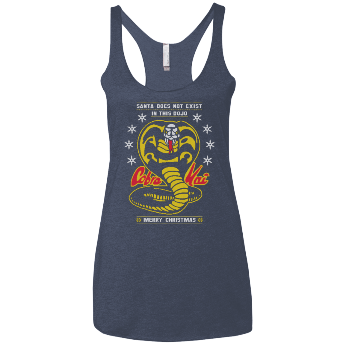 T-Shirts Vintage Navy / X-Small NOT IN THIS DOJO Women's Triblend Racerback Tank