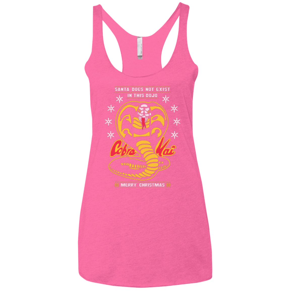 T-Shirts Vintage Pink / X-Small NOT IN THIS DOJO Women's Triblend Racerback Tank