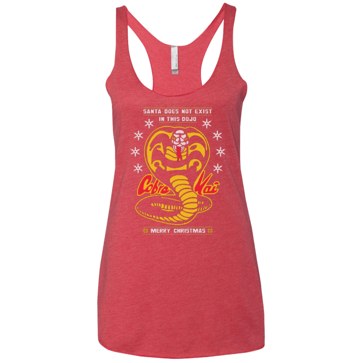 T-Shirts Vintage Red / X-Small NOT IN THIS DOJO Women's Triblend Racerback Tank