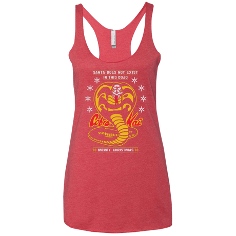 T-Shirts Vintage Red / X-Small NOT IN THIS DOJO Women's Triblend Racerback Tank