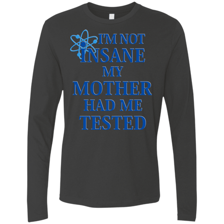 T-Shirts Heavy Metal / Small Not insane Men's Premium Long Sleeve