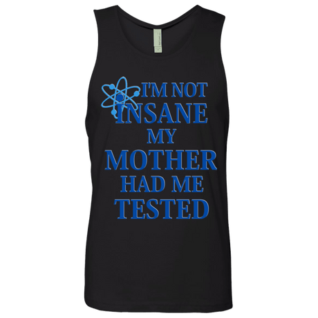 T-Shirts Black / Small Not insane Men's Premium Tank Top