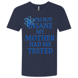 T-Shirts Midnight Navy / X-Small Not insane Men's Premium V-Neck