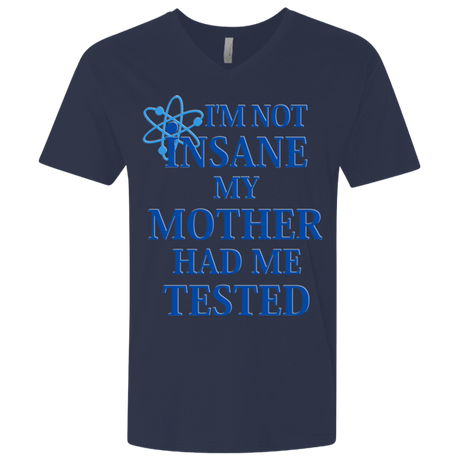 T-Shirts Midnight Navy / X-Small Not insane Men's Premium V-Neck