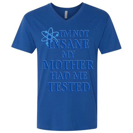T-Shirts Royal / X-Small Not insane Men's Premium V-Neck