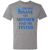 T-Shirts Premium Heather / Small Not insane Men's Triblend T-Shirt