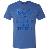 T-Shirts Vintage Royal / Small Not insane Men's Triblend T-Shirt