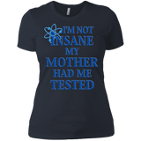 T-Shirts Indigo / X-Small Not insane Women's Premium T-Shirt