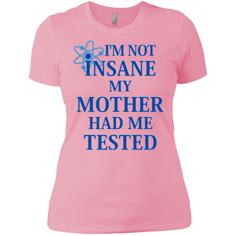 T-Shirts Light Pink / X-Small Not insane Women's Premium T-Shirt