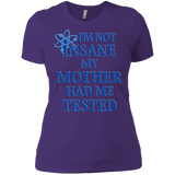 T-Shirts Purple / X-Small Not insane Women's Premium T-Shirt