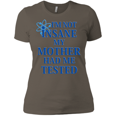 T-Shirts Warm Grey / X-Small Not insane Women's Premium T-Shirt