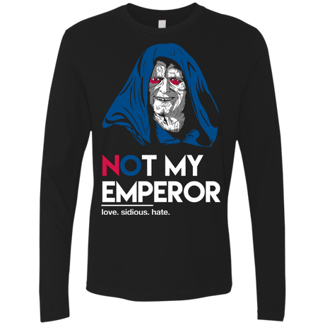 T-Shirts Black / Small Not my Emperor Men's Premium Long Sleeve