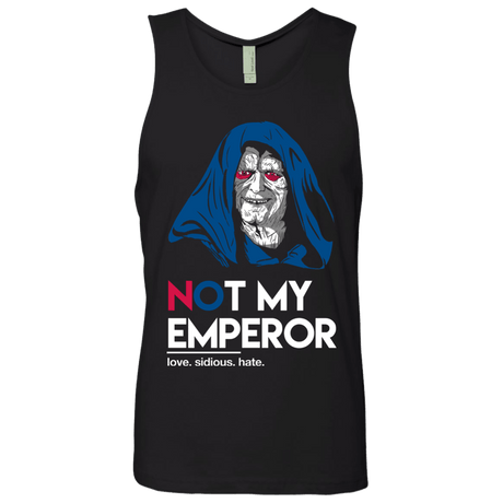 T-Shirts Black / Small Not my Emperor Men's Premium Tank Top