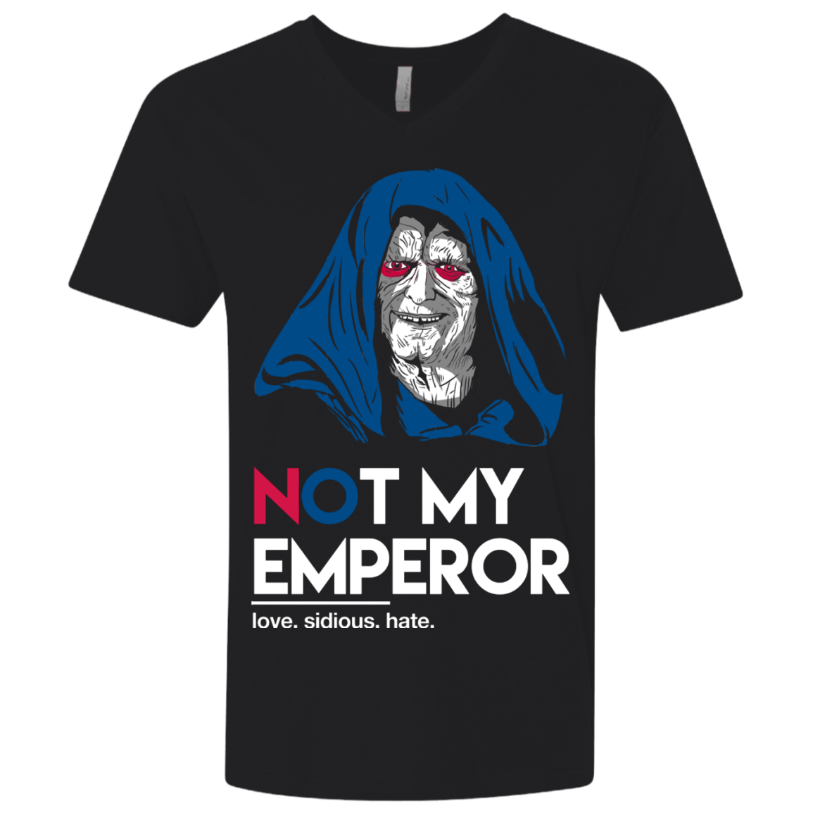 T-Shirts Black / X-Small Not my Emperor Men's Premium V-Neck