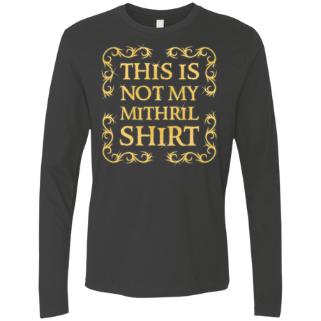 T-Shirts Heavy Metal / Small Not my shirt Men's Premium Long Sleeve
