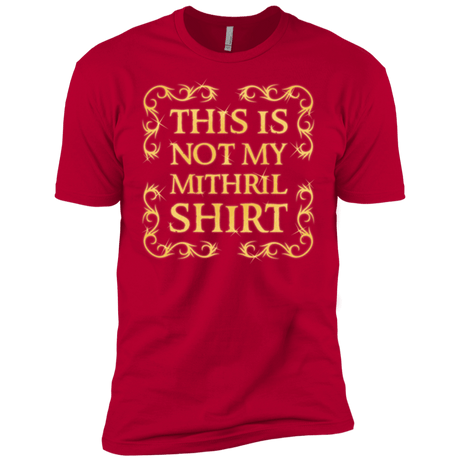 T-Shirts Red / X-Small Not my shirt Men's Premium T-Shirt