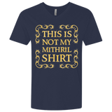 T-Shirts Midnight Navy / X-Small Not my shirt Men's Premium V-Neck
