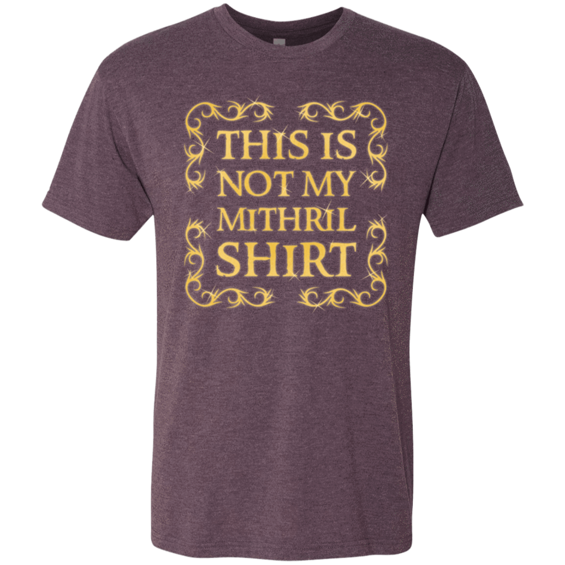 T-Shirts Vintage Purple / Small Not my shirt Men's Triblend T-Shirt