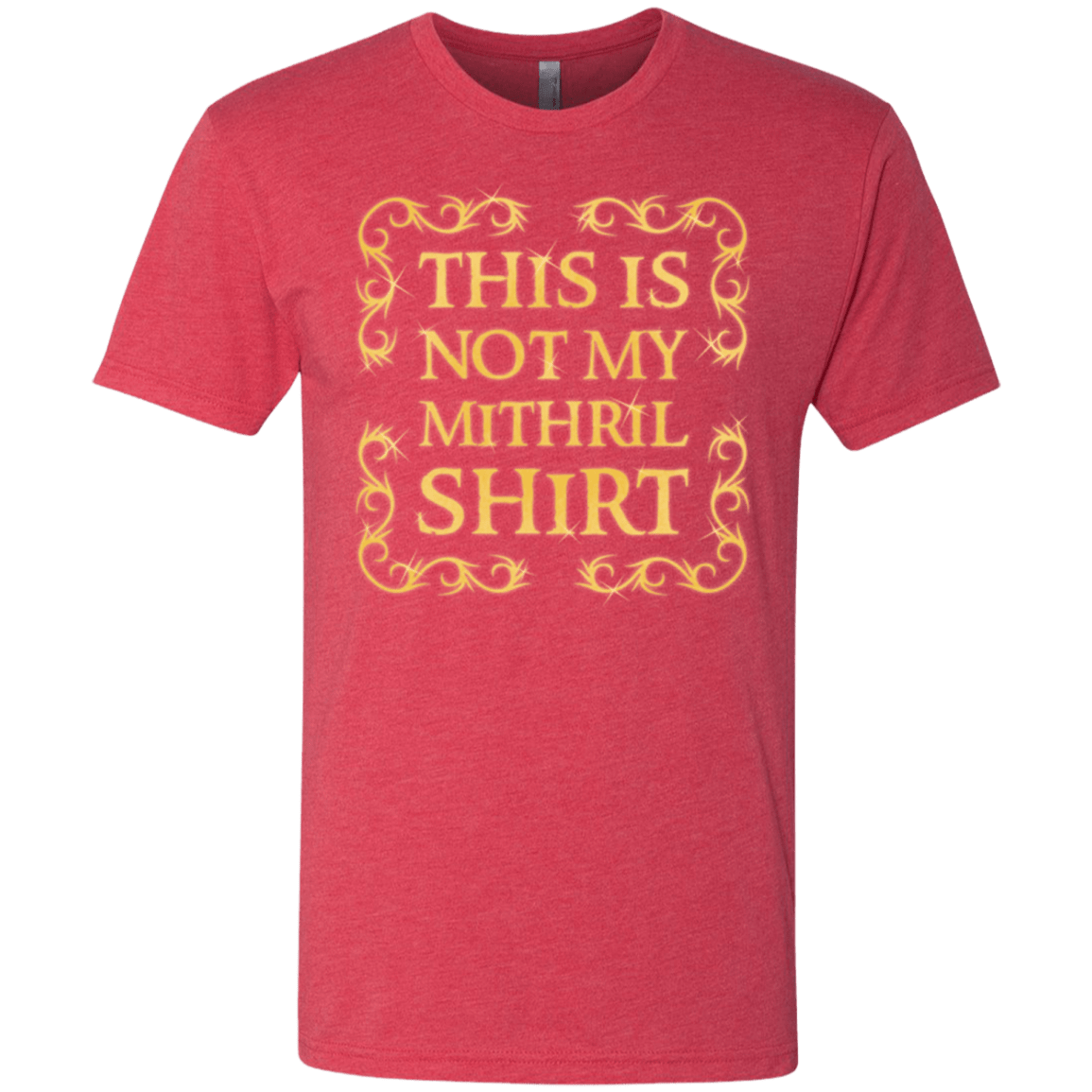 T-Shirts Vintage Red / Small Not my shirt Men's Triblend T-Shirt
