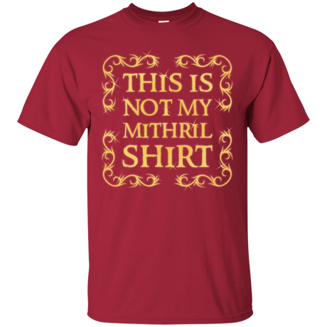 T-Shirts Cardinal / Small Not my shirt T-Shirt