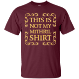 T-Shirts Maroon / Small Not my shirt T-Shirt