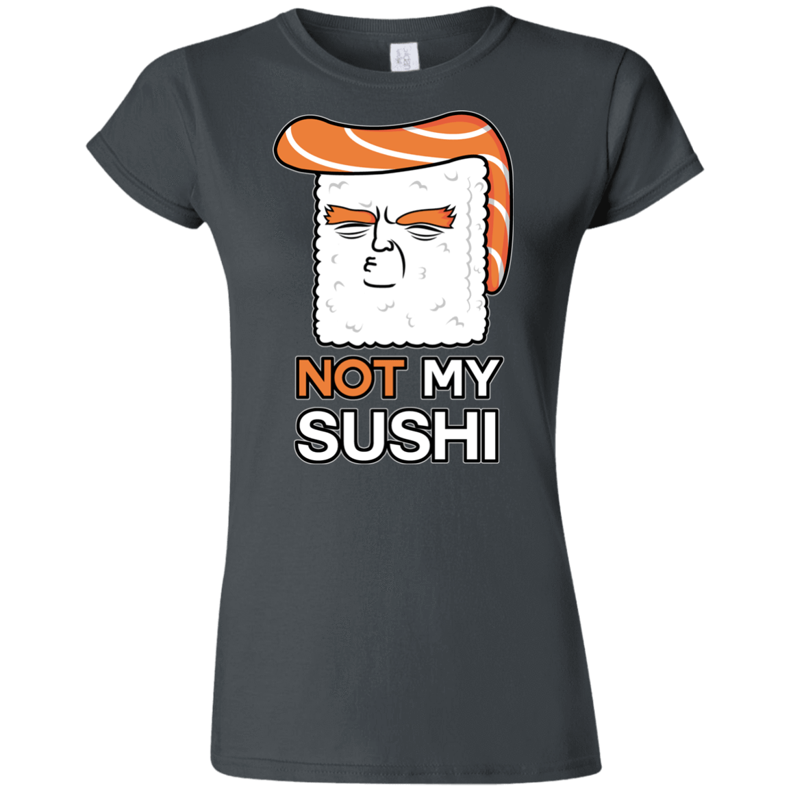 T-Shirts Charcoal / S Not My Sushi Junior Slimmer-Fit T-Shirt