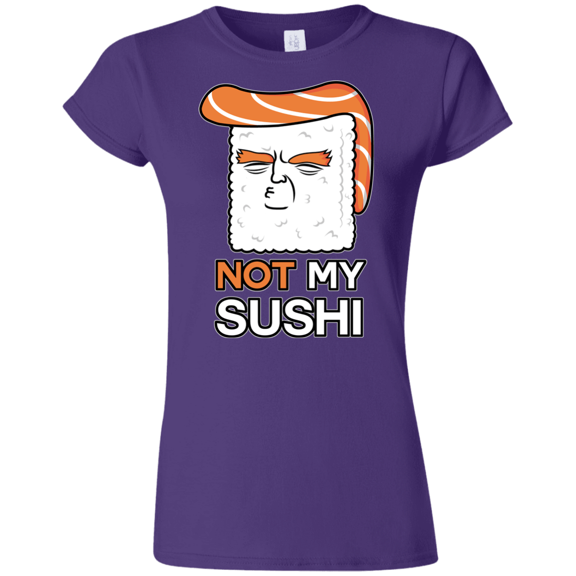 T-Shirts Purple / S Not My Sushi Junior Slimmer-Fit T-Shirt