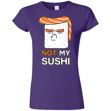 T-Shirts Purple / S Not My Sushi Junior Slimmer-Fit T-Shirt