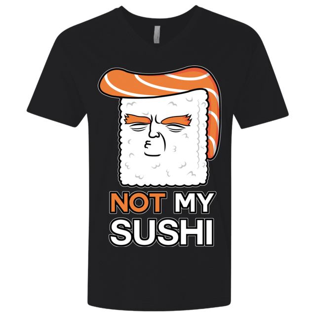 T-Shirts Black / X-Small Not My Sushi Men's Premium V-Neck
