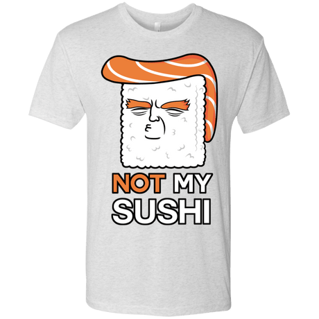 T-Shirts Heather White / S Not My Sushi Men's Triblend T-Shirt