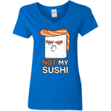 T-Shirts Royal / S Not My Sushi Women's V-Neck T-Shirt