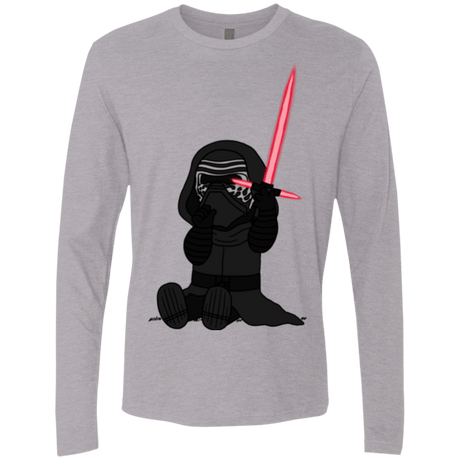 T-Shirts Heather Grey / S Not Secure Sword Men's Premium Long Sleeve