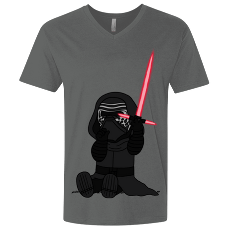 T-Shirts Heavy Metal / X-Small Not Secure Sword Men's Premium V-Neck