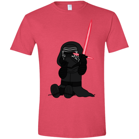 T-Shirts Heather Red / S Not Secure Sword Men's Semi-Fitted Softstyle